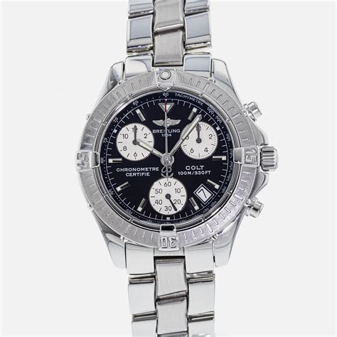 breitling colt quartz chronograph a73350|breitling colt chronograph.